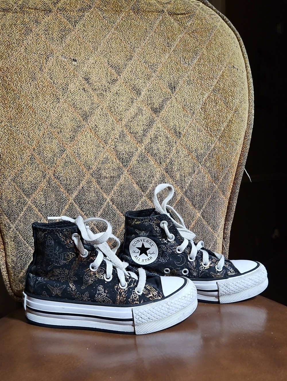 Converse Chuck Taylor All Star Eva Lift Hi Butterfly High Top Platform Sneakers